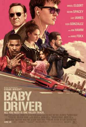 Baby Driver movie poster (2017) mug