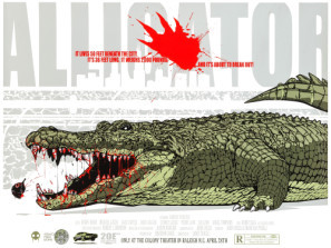 Alligator movie poster (1980) tote bag