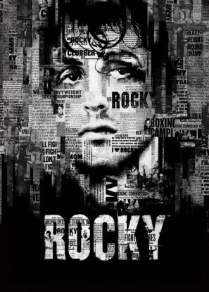 Rocky movie poster (1976) mouse pad