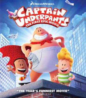 Captain Underpants movie poster (2017) calendar