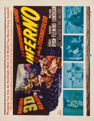 Inferno movie poster (1953) Longsleeve T-shirt