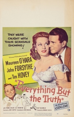 Everything But the Truth movie poster (1956) calendar