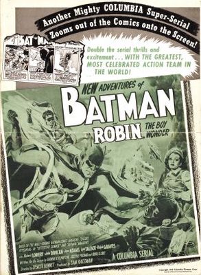 Batman and Robin movie poster (1949) Longsleeve T-shirt