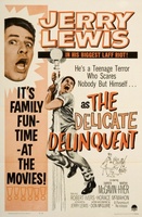 The Delicate Delinquent movie poster (1957) Longsleeve T-shirt #749806