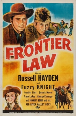Frontier Law movie poster (1943) Sweatshirt
