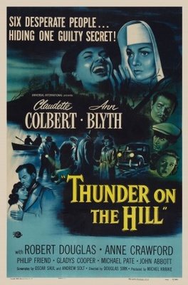 Thunder on the Hill movie poster (1951) poster