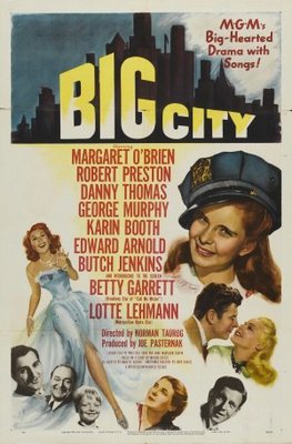 Big City movie poster (1948) hoodie