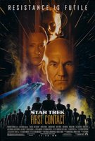 Star Trek: First Contact movie poster (1996) hoodie #639903