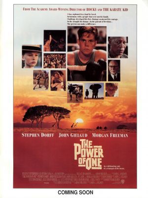 The Power of One movie poster (1992) poster