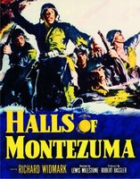 Halls of Montezuma movie poster (1950) Longsleeve T-shirt #659771