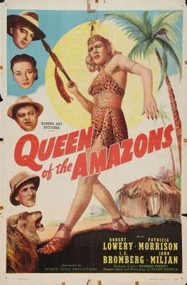 Queen of the Amazons movie poster (1947) tote bag