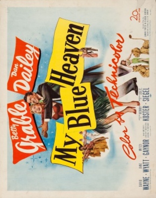 My Blue Heaven movie poster (1950) calendar