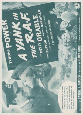 A Yank in the R.A.F. movie poster (1941) tote bag