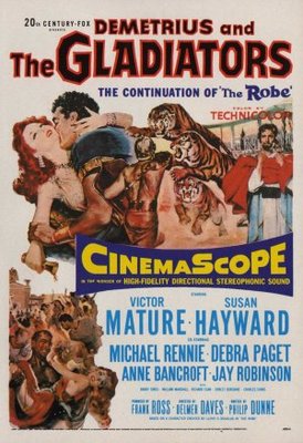 Demetrius and the Gladiators movie poster (1954) mug
