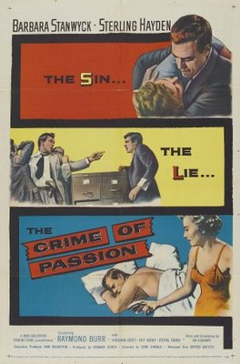 Crime of Passion movie poster (1957) calendar
