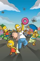 The Simpsons Movie movie poster (2007) Mouse Pad MOV_d11a34fd