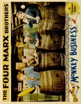 Monkey Business movie poster (1931) calendar