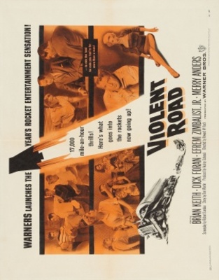 Violent Road movie poster (1958) hoodie