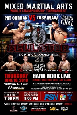 "Bellator Fighting Championships" movie poster (2009) Mouse Pad MOV_d16f1a26