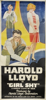 Girl Shy movie poster (1924) calendar