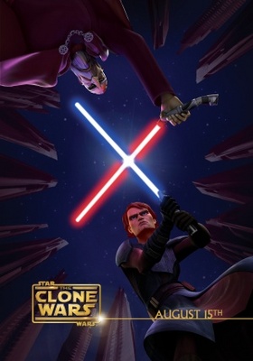 Star Wars: The Clone Wars movie poster (2008) Longsleeve T-shirt