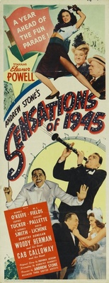 Sensations of 1945 movie poster (1944) poster