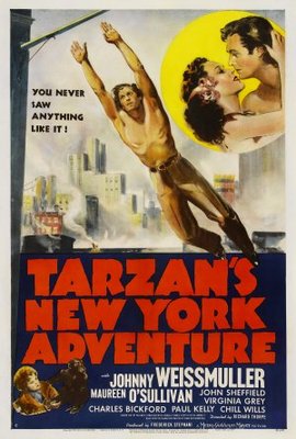 Tarzan's New York Adventure movie poster (1942) mug