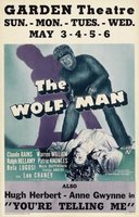 The Wolf Man movie poster (1941) Sweatshirt #668678