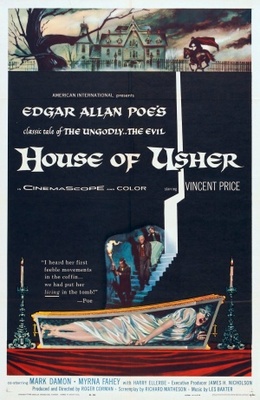 House of Usher movie poster (1960) calendar