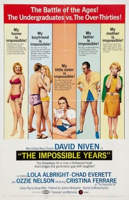 The Impossible Years movie poster (1968) Sweatshirt
