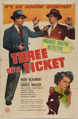 Three on a Ticket movie poster (1947) mug