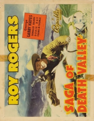 Saga of Death Valley movie poster (1939) tote bag
