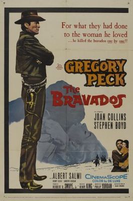 The Bravados movie poster (1958) mug