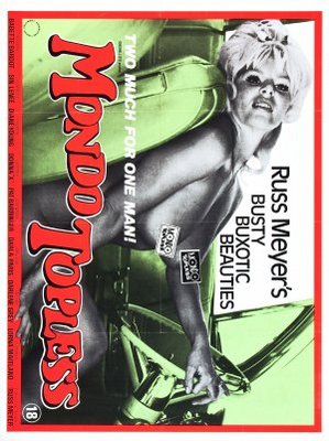 Mondo Topless movie poster (1966) Mouse Pad MOV_d3176e63