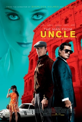The Man from U.N.C.L.E. movie poster (2015) Mouse Pad MOV_d32b2cc1