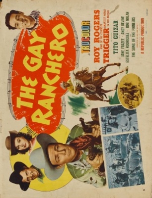 The Gay Ranchero movie poster (1948) calendar