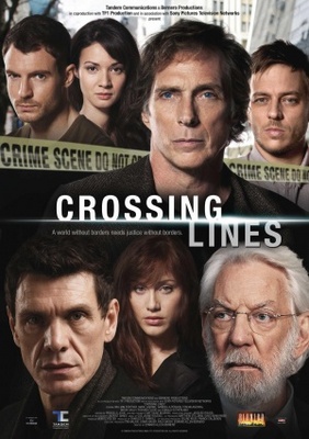 Crossing Lines movie poster (2013) tote bag