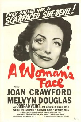 A Woman's Face movie poster (1941) tote bag