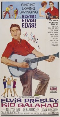 Kid Galahad movie poster (1962) calendar