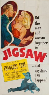 Jigsaw movie poster (1949) Tank Top