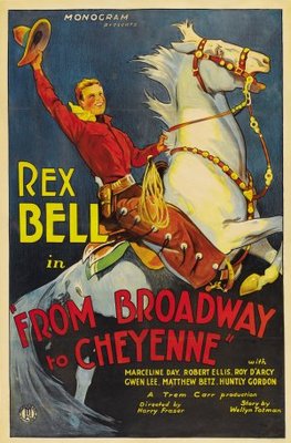 Broadway to Cheyenne movie poster (1932) Poster MOV_d3672cf4