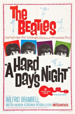 A Hard Day's Night movie poster (1964) calendar