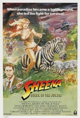Sheena movie poster (1984) mouse pad