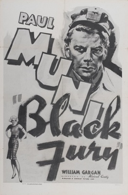 Black Fury movie poster (1935) mouse pad
