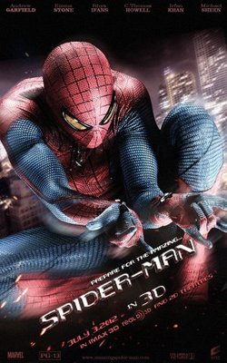 Spider-Man movie poster (2012) Longsleeve T-shirt