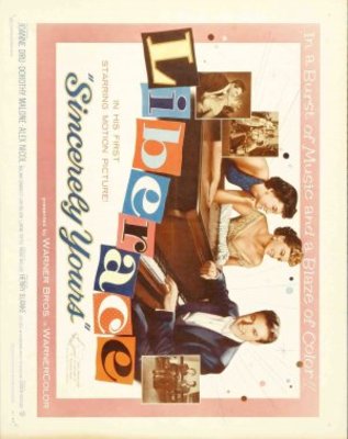 Sincerely Yours movie poster (1955) mouse pad
