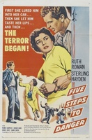 5 Steps to Danger movie poster (1957) Longsleeve T-shirt #738355