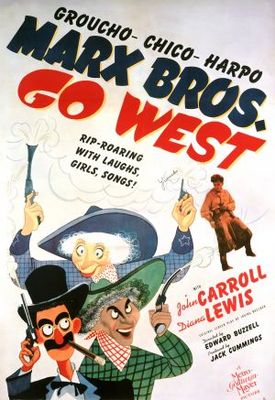 Go West movie poster (1940) poster