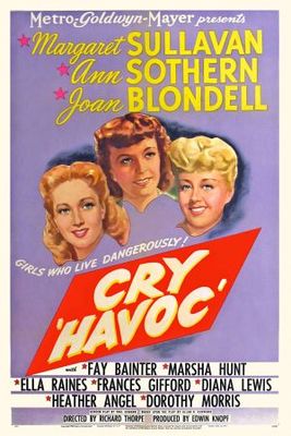 Cry 'Havoc' movie poster (1943) mouse pad