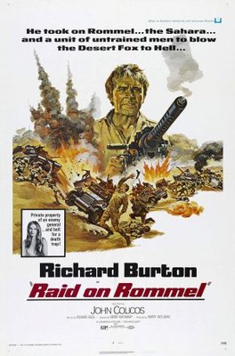 Raid on Rommel movie poster (1971) mouse pad